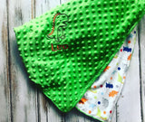 Dinosaur Baby Blanket