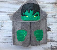 Hulk Hooded Towel