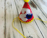 Cookie Monster birthday hat