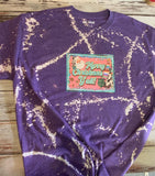Western Merry Christmas Ya’ll Bleached Shirt