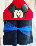 Mickey Mouse Hooded Towel