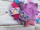Mermaid Over The Top Bow
