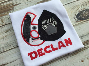 Kylo Ren birthday shirt