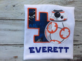 BB8 birthday shirt