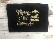 Carousel Mommy of the Birthday Girl Shirt