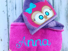 Owl Hooded Towel