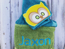 Owl Hooded Towel