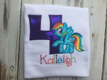 My Little Pony Rainbow Dash Birthday Shirt