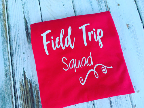Field Trip Squad Shirt Childrens Size