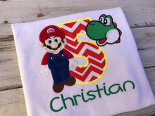 Mario and Yoshi Birthday shirt